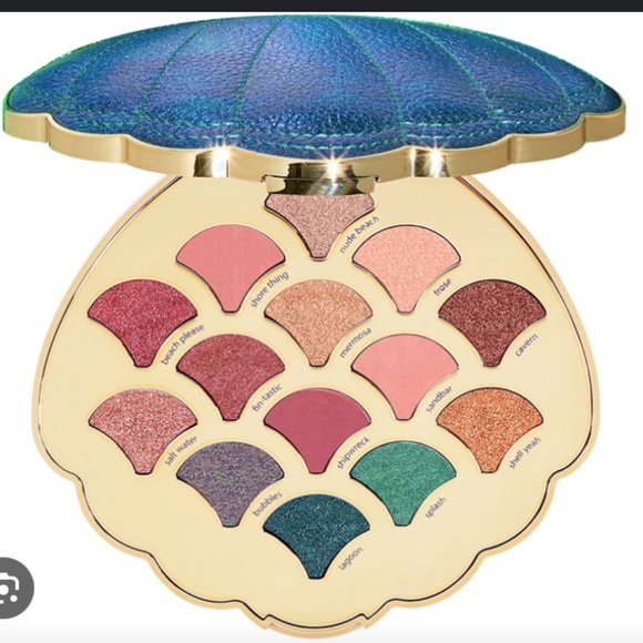 SOLD-TARTE Be A Mermaid & Make Waves Eyeshadow Palette - Picture 2 of 8